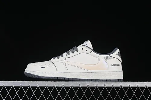 All categories Air Jordan Jordan series basketball shoes Air Jordan 1 Low High-end customized low-top sneakers M version Travis Scott x Fragment Design x Jordan Air Jordan 1 Low OG SP AJ1 UN joint-off-white gray bottom low-top cultural casual sneakers DM7866-018